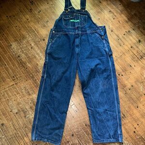 Keys traditional farmer grandpa denim 46x30 overalls
